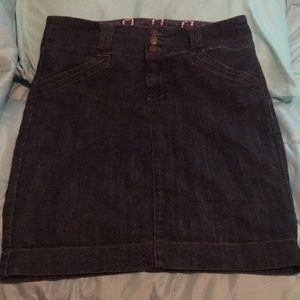 Jean skirt